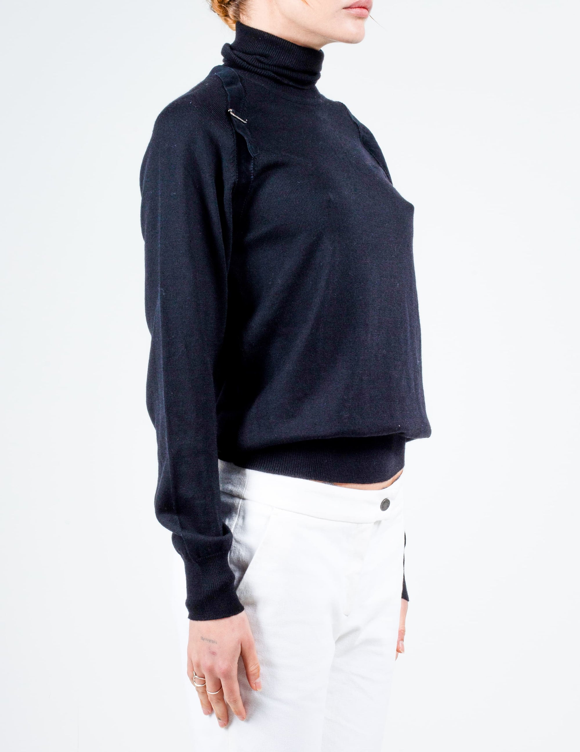 Side view of Alexander Mcqueen Turtleneck