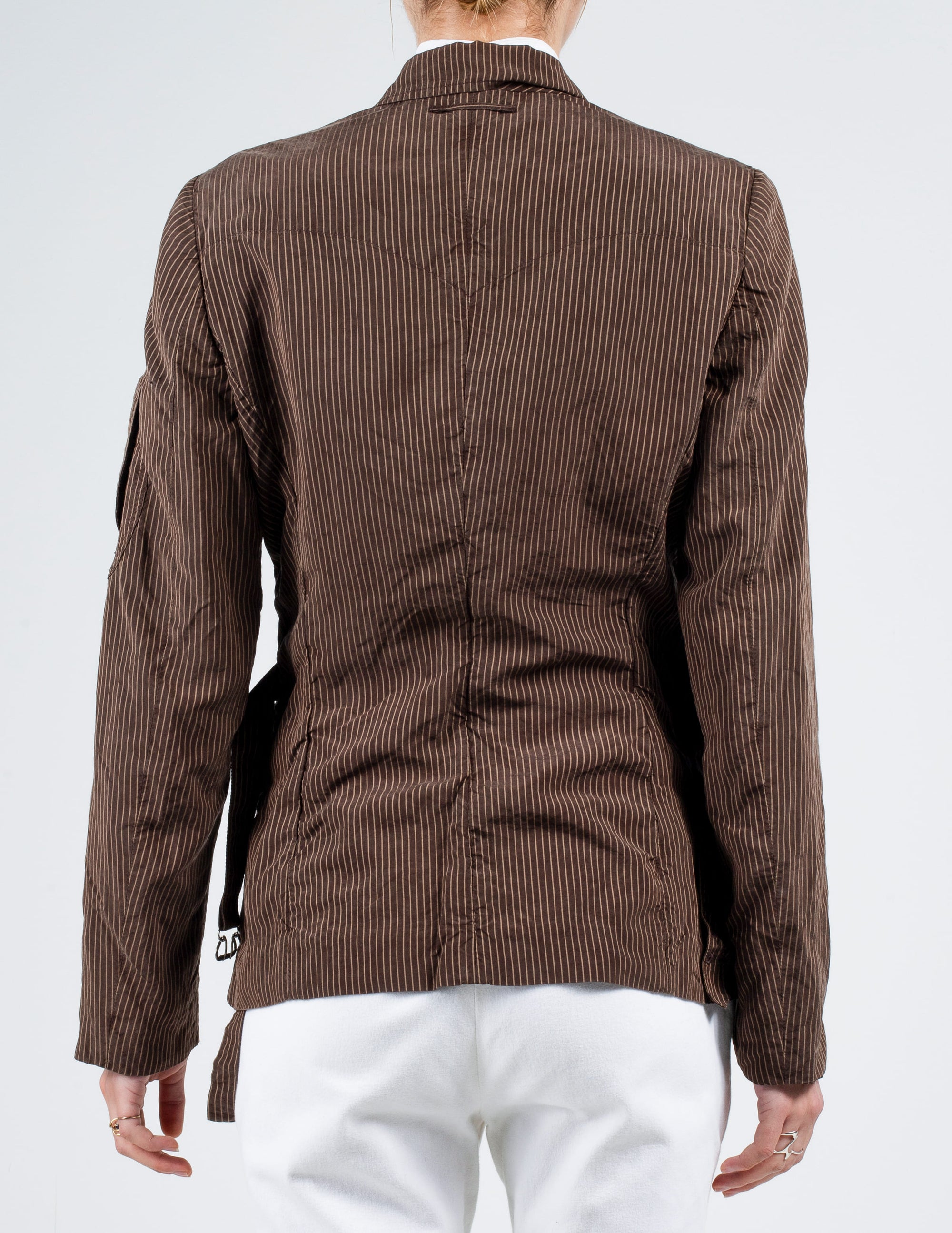 Back View of Jean Paul Gaultier Utility Blazer