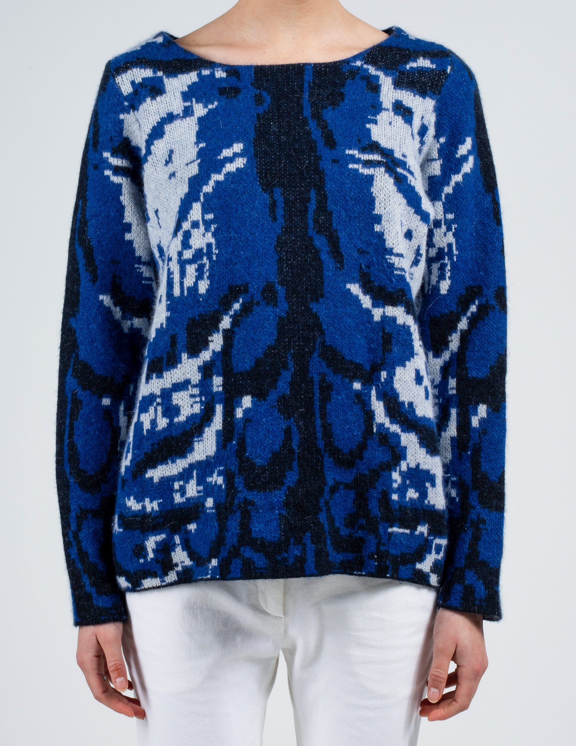 Front View of Kenzo Graphic Knit