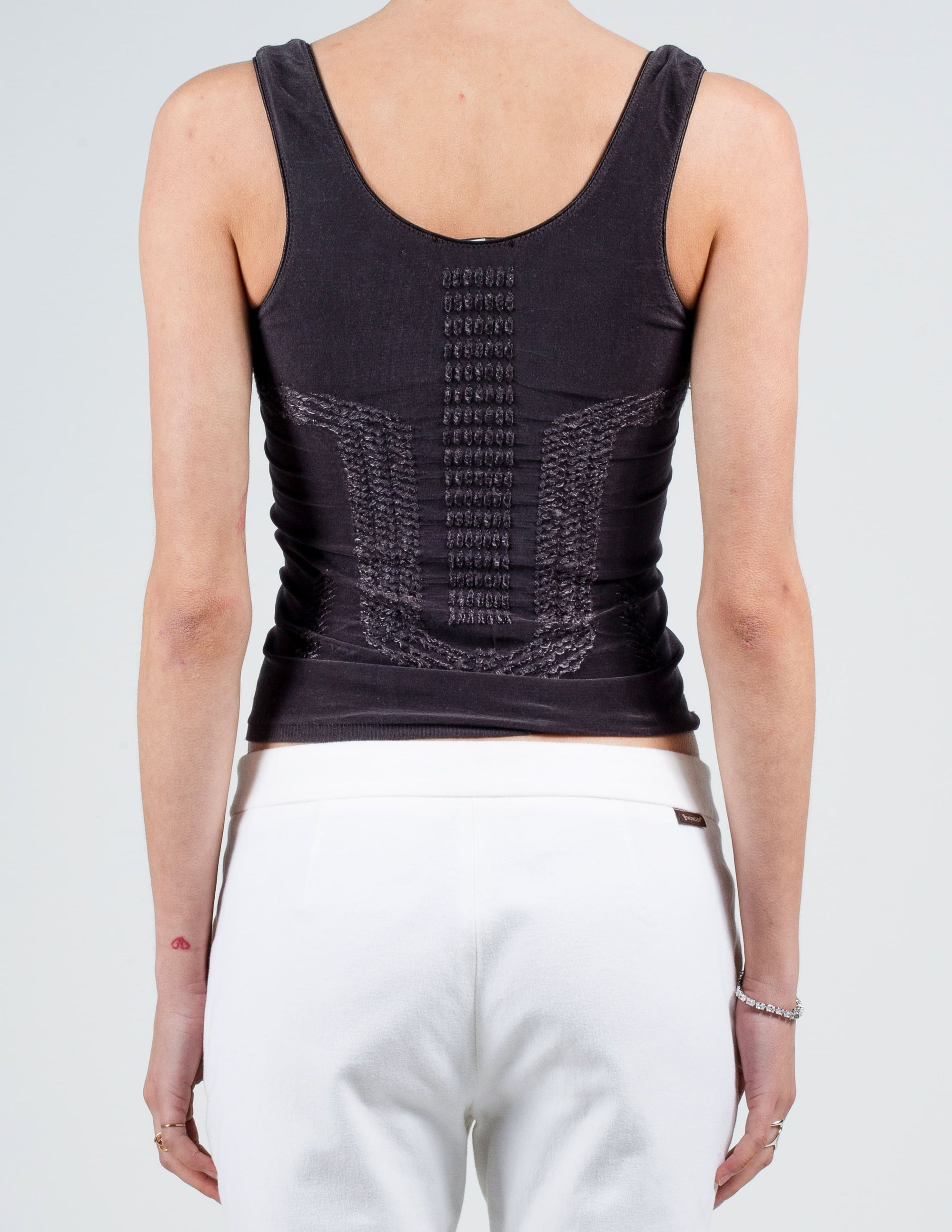 Back View of Marithé+François Girbaud Tank Top