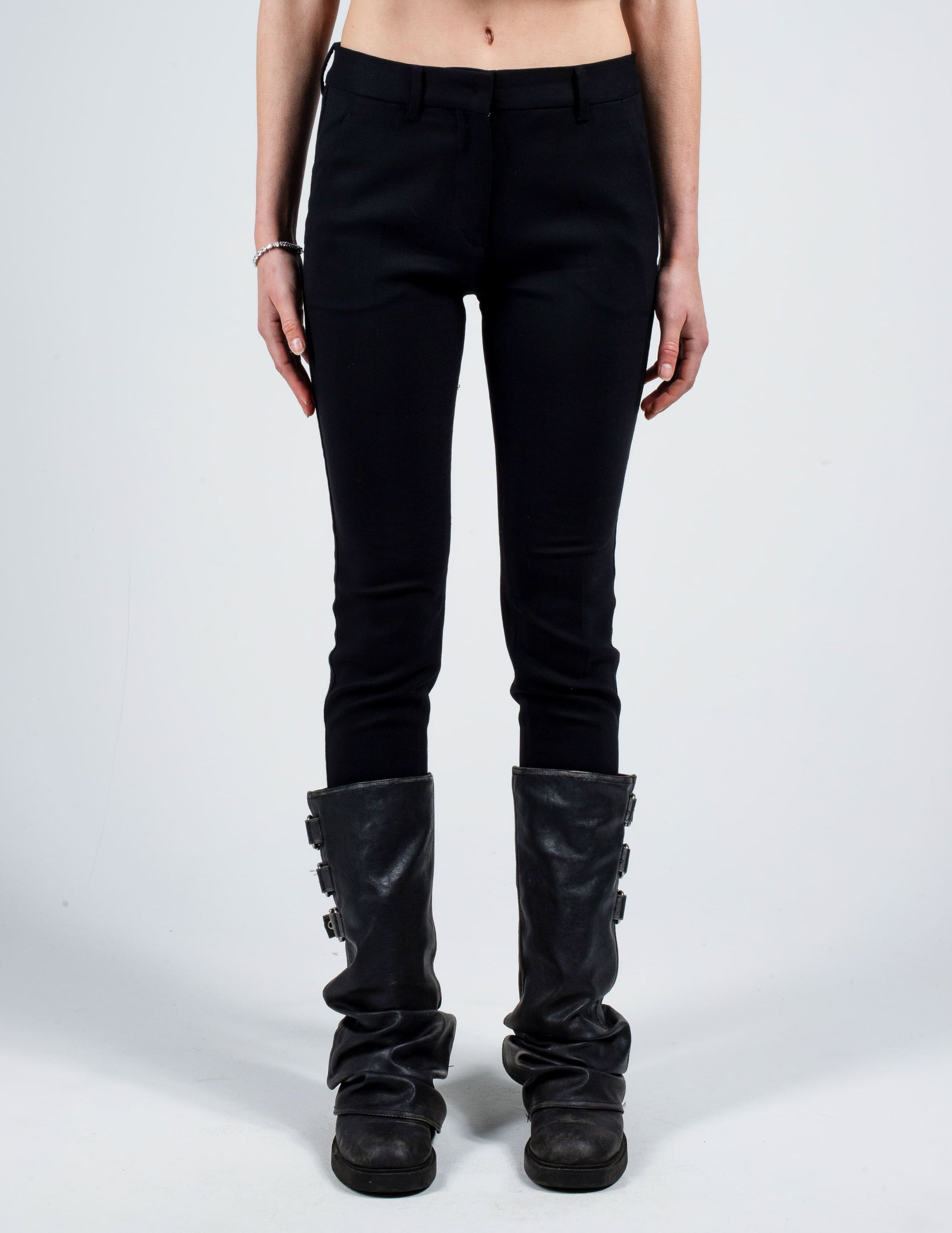 Front View of Miu Miu Wool Trousers