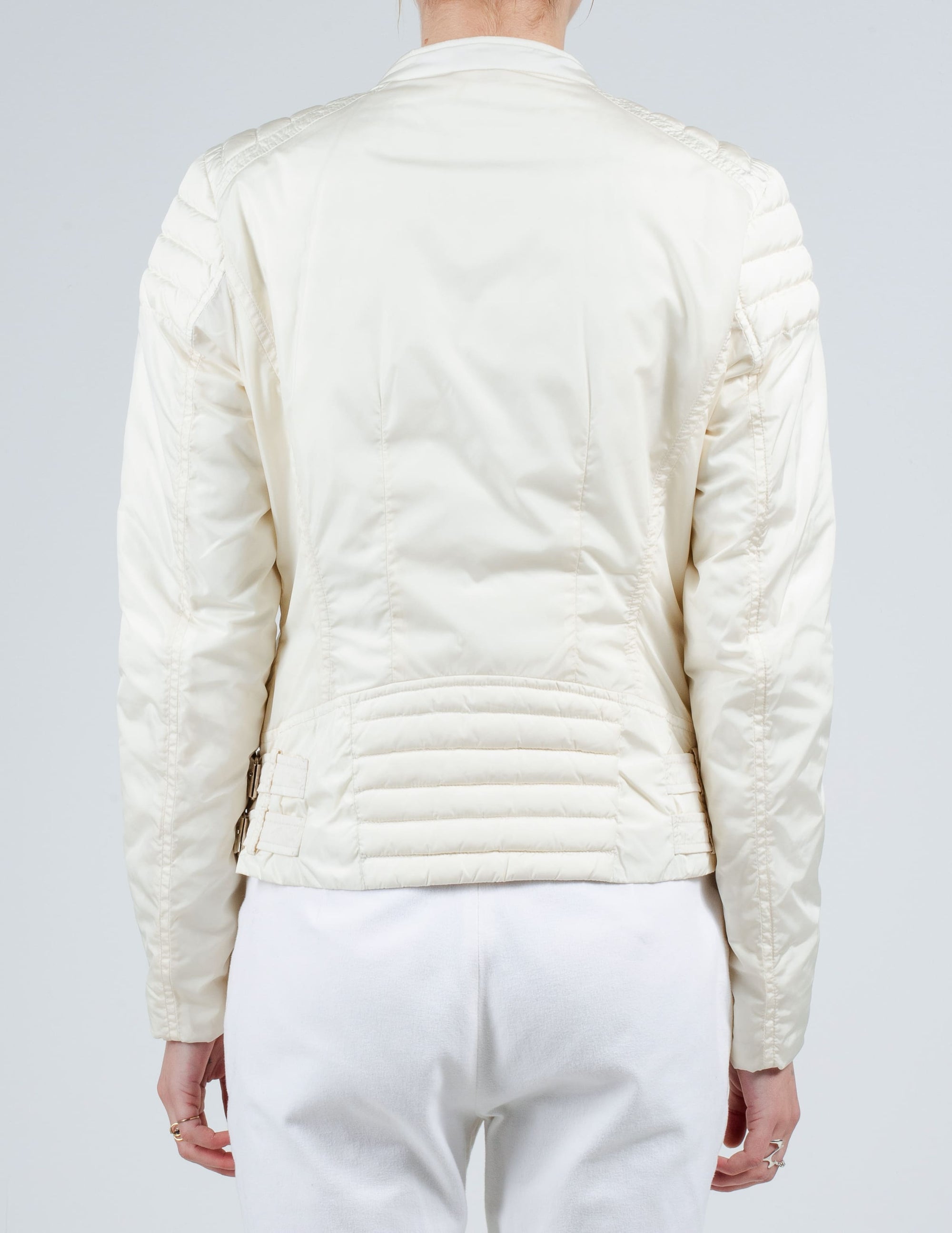 Back View of Moncler Biker Jacket