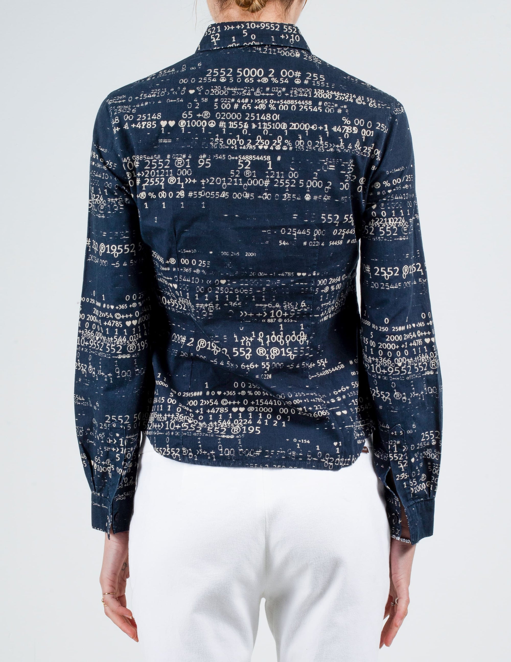 Back View of Moschino Digital Print Shirt